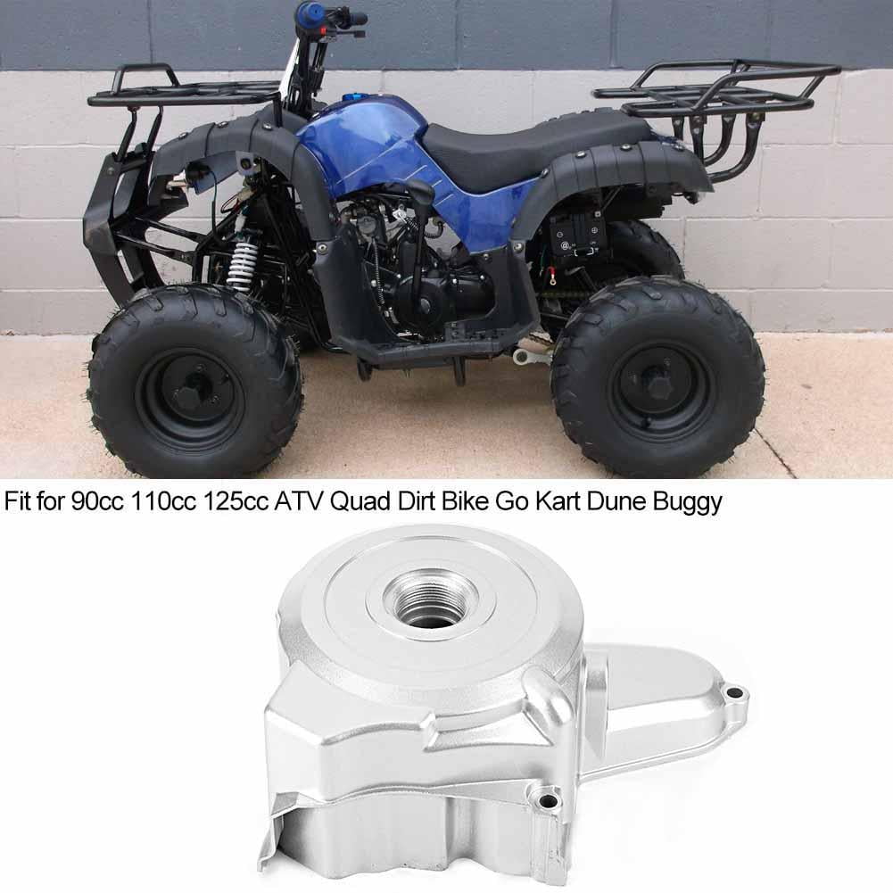 Aluminum Alloy Top Mount Starter Motor Engine Cover Case for 110cc 125cc PIT Quad Dirt Bike ATV Motor Engine Cover Case 